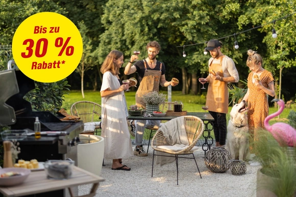 Bis zu 30 % Rabatt*